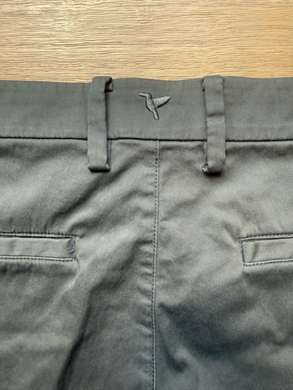 Birddogs Pants Mens 34x30 Gray Chino Slim Tapered Stretch Casual Performance - Picture 4 of 9